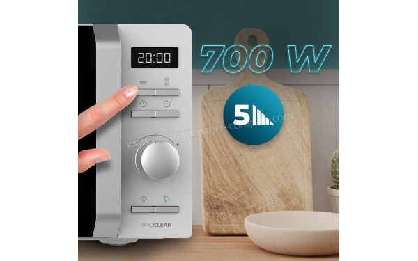 CECOTEC ProClean 5010 Inverter Blanc - Puissance de cuisson