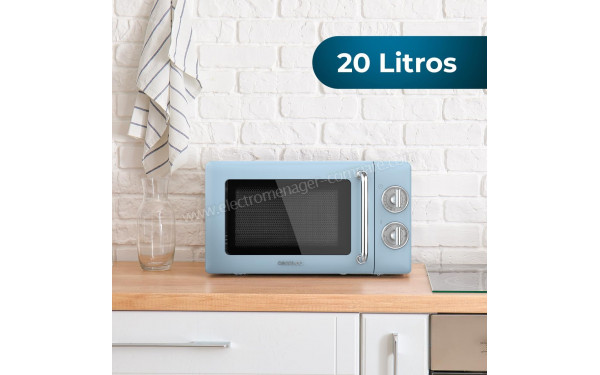 CECOTEC ProClean 3010 Retro Blue - Mise en situation