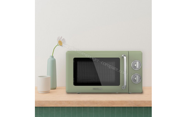 CECOTEC ProClean 3010 Retro Green - Mise en situation