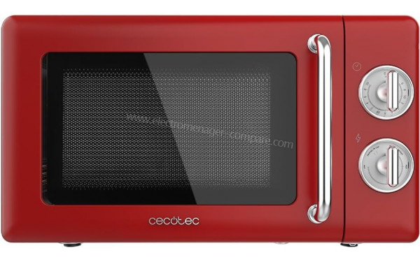 CECOTEC ProClean 3010 Retro Red - Vue de face