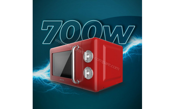 CECOTEC ProClean 3010 Retro Red - Mise en situation