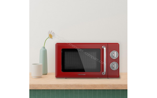 CECOTEC ProClean 3010 Retro Red - Mise en situation