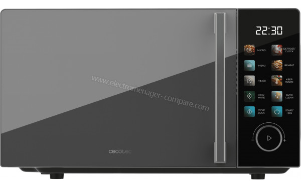 CECOTEC Proclean 6030 Noir - Vue de face