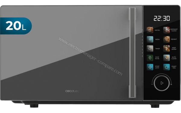 CECOTEC Proclean 6030 Noir - Dimensions