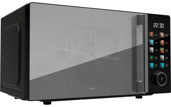 CECOTEC Proclean 6130 Noir - Vue 3/4 gauche