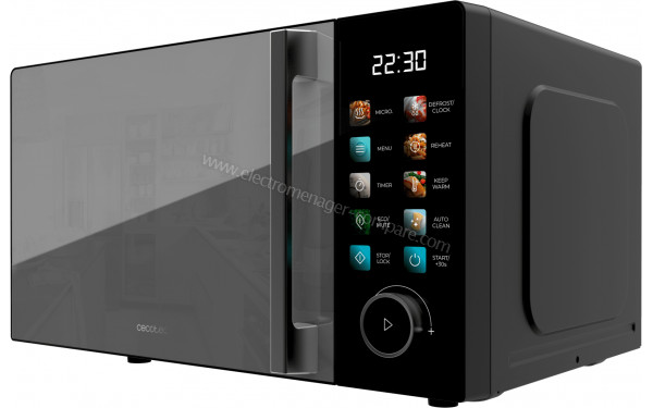 CECOTEC Proclean 6130 Noir - Vue 3/4 droite
