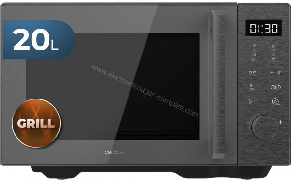 CECOTEC Proclean Flatbed Inverter Pro Argent - Vue de face