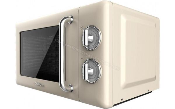 CECOTEC ProClean 3010 Retro Beige - Vue 3/4 droite