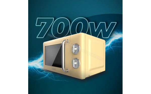 CECOTEC ProClean 3010 Retro Yellow - Mise en situation