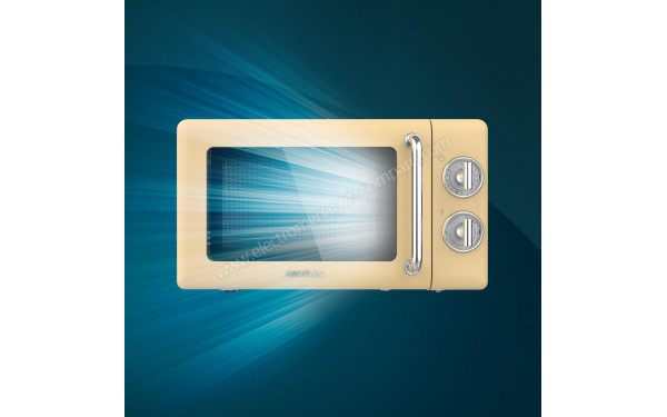 CECOTEC ProClean 3010 Retro Yellow - Mise en situation