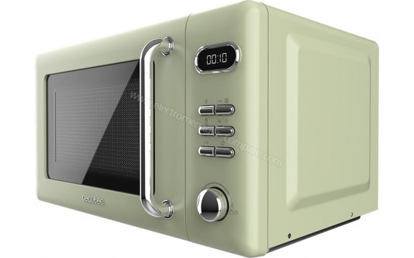 CECOTEC ProClean 5110 Retro Green - Vue 3/4 droite