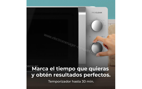 CECOTEC ProClean 2010 Inverter Blanc - Panneau de commandes