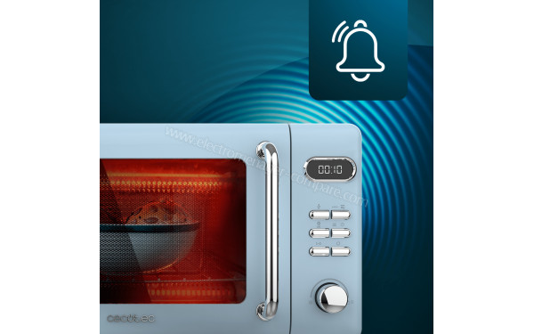 CECOTEC ProClean 5110 Retro Blue - Panneau de commandes