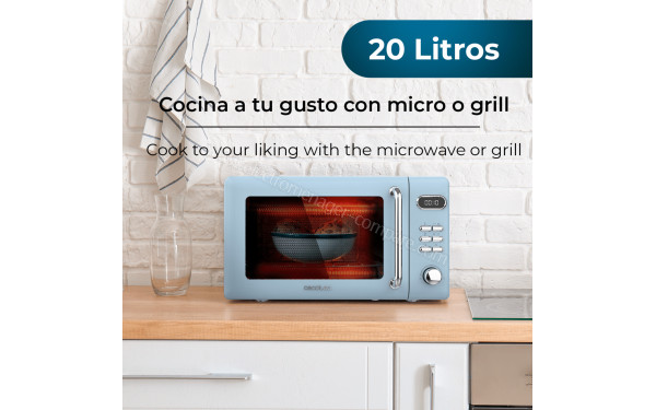 CECOTEC ProClean 5110 Retro Blue - Panneau de commandes