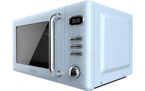 CECOTEC ProClean 5110 Retro Blue - Vue 3/4 droite