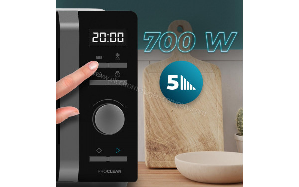 CECOTEC ProClean 5010 Inverter Noir - Puissance de cuisson