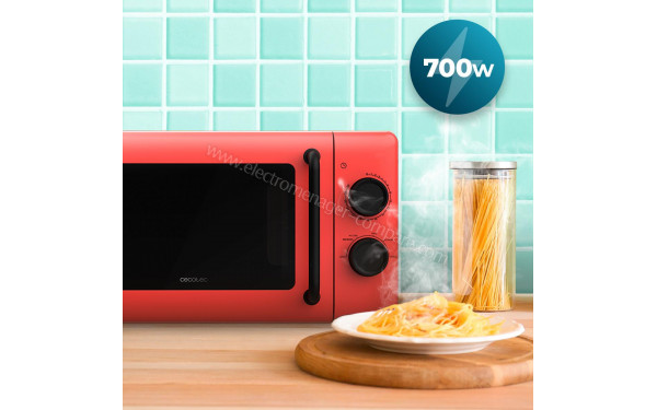 CECOTEC ProClean 3010 Red - Puissance de cuisson