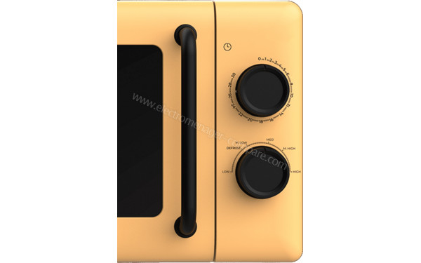 CECOTEC ProClean 3010 Yellow - Panneau de commandes