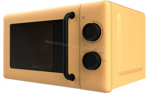 CECOTEC ProClean 3010 Yellow - Vue 3/4 droite