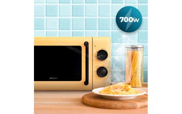 CECOTEC ProClean 3010 Yellow - Puissance de cuisson