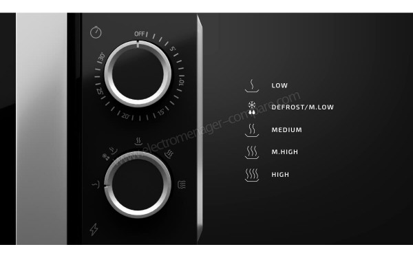 CECOTEC ProClean 3050 - Panneau de commandes