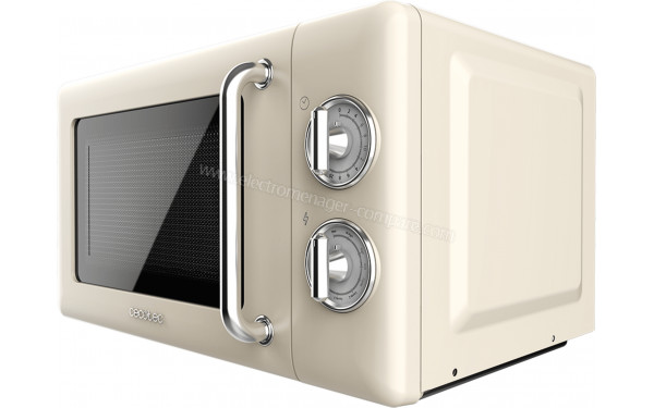 CECOTEC ProClean 3110 Retro Beige - Vue 3/4 droite