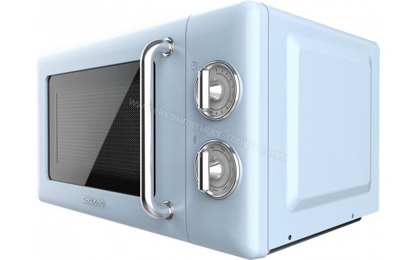 CECOTEC ProClean 3110 Retro Blue - Vue 3/4 droite