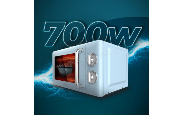 CECOTEC ProClean 3110 Retro Blue - Mise en situation