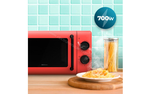 CECOTEC ProClean 3110 Red - Puissance de cuisson