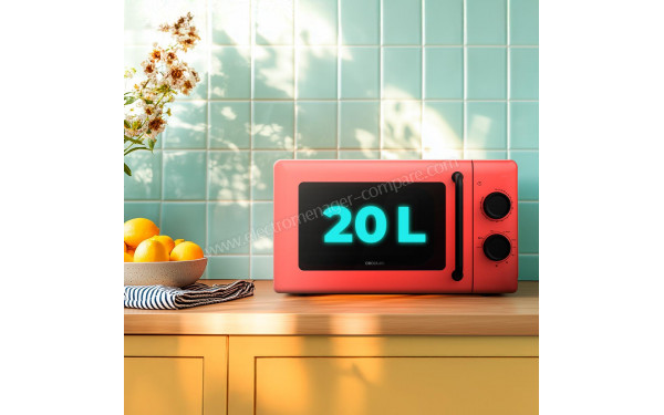 CECOTEC ProClean 3110 Red - Dimensions