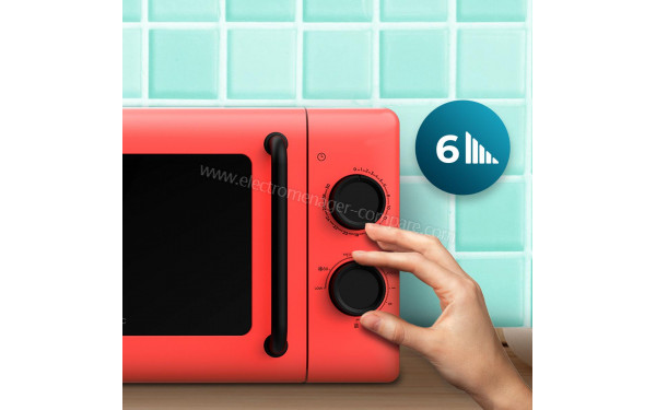 CECOTEC ProClean 3110 Red - Vue des programmes