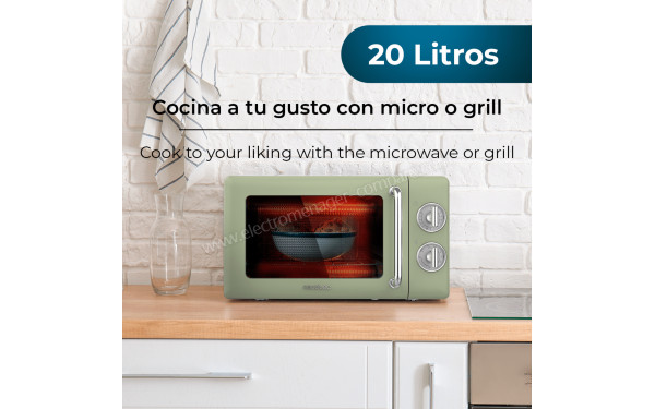 CECOTEC ProClean 3110 Retro Green - Dimensions