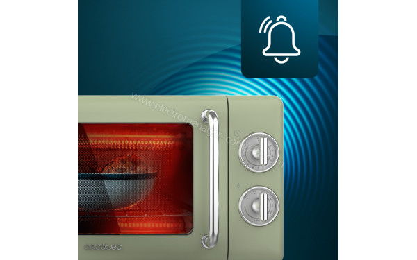 CECOTEC ProClean 3110 Retro Green - Mise en situation