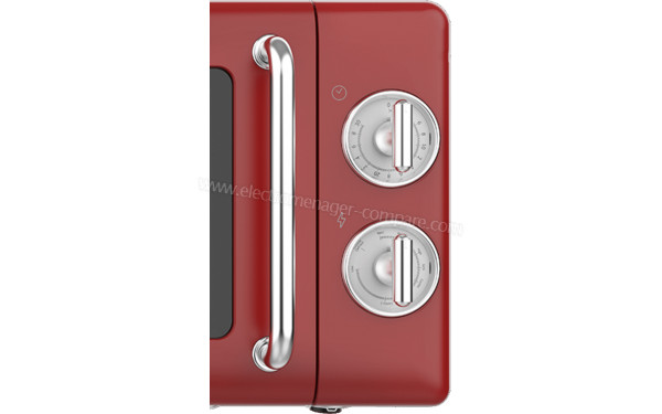 CECOTEC ProClean 3110 Retro Red - Panneau de commandes