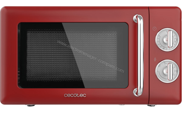 CECOTEC ProClean 3110 Retro Red - Vue de face