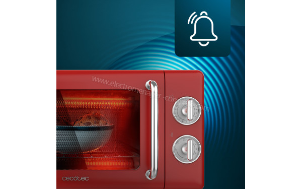 CECOTEC ProClean 3110 Retro Red - Mise en situation