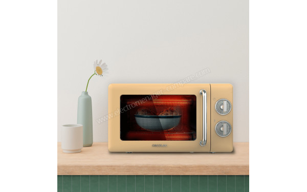 CECOTEC ProClean 3110 Retro Yellow - Mise en situation