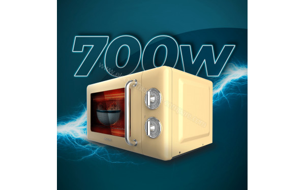 CECOTEC ProClean 3110 Retro Yellow - Mise en situation