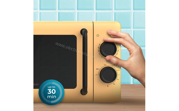 CECOTEC Proclean 3110 Yellow - Vue des programmes