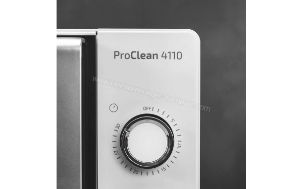 CECOTEC ProClean 4110 - Panneau des programmes