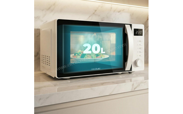 CECOTEC Proclean 5005 Blanc - Dimensions