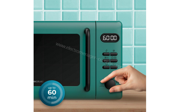 CECOTEC ProClean 5110 Green - Vue des programmes