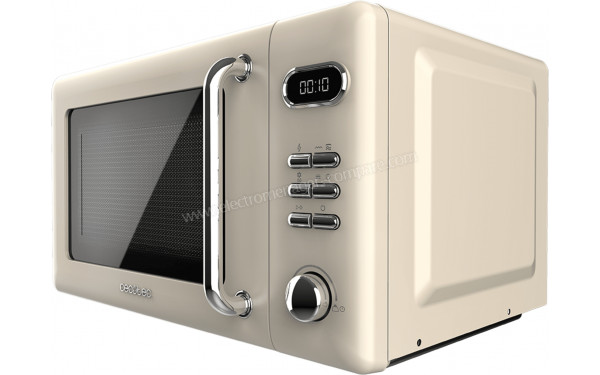 CECOTEC ProClean 5110 Retro Beige - Vue 3/4 droite