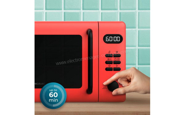 CECOTEC ProClean 5110 Red - Vue des programmes