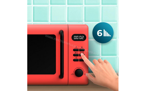 CECOTEC ProClean 5110 Red - Vue des programmes