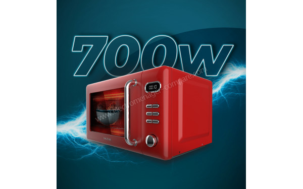 CECOTEC ProClean 5110 Retro Red - Mise en situation