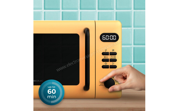 CECOTEC ProClean 5110 Yellow - Vue des programmes