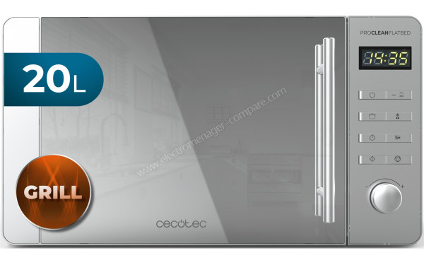 CECOTEC ProClean 5120 Flatbed Mirror - Dimensions