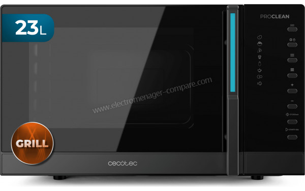 CECOTEC Proclean 6120 Noir - Dimensions