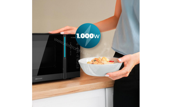 CECOTEC Proclean 6120 Noir - Puissance de cuisson